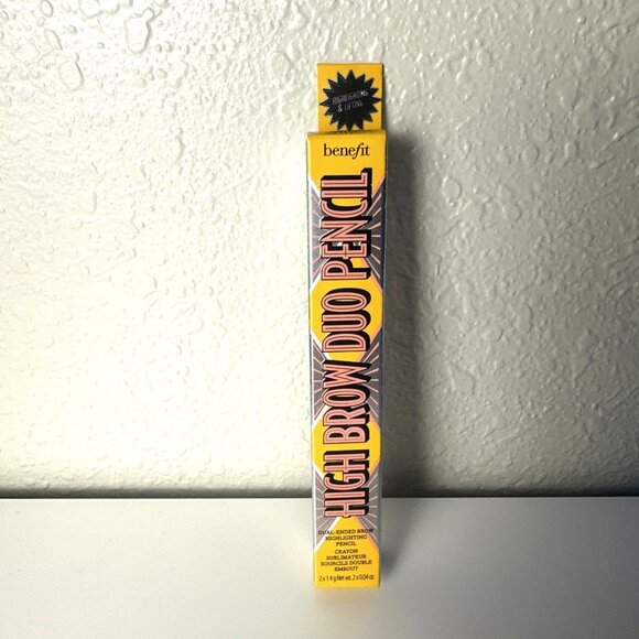 Benefit High Brow Pencil Highlighter DUO PENCIL Rich caramel/Warm Bronze NIB - Picture 1 of 6